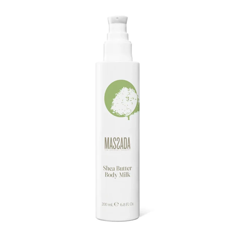MASSADA Kūno pienelis su taukmedžiu, 200 ml