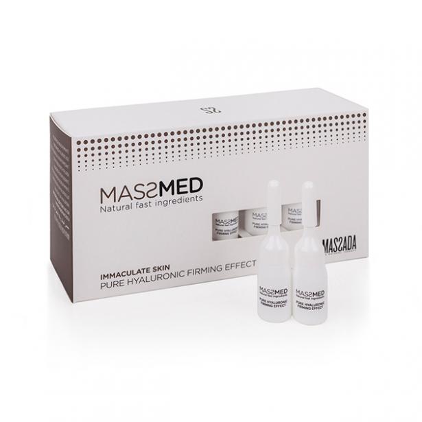 MASSADA Drėkinančios ampulės su hialurono rūgštimi, 7x3 ml
