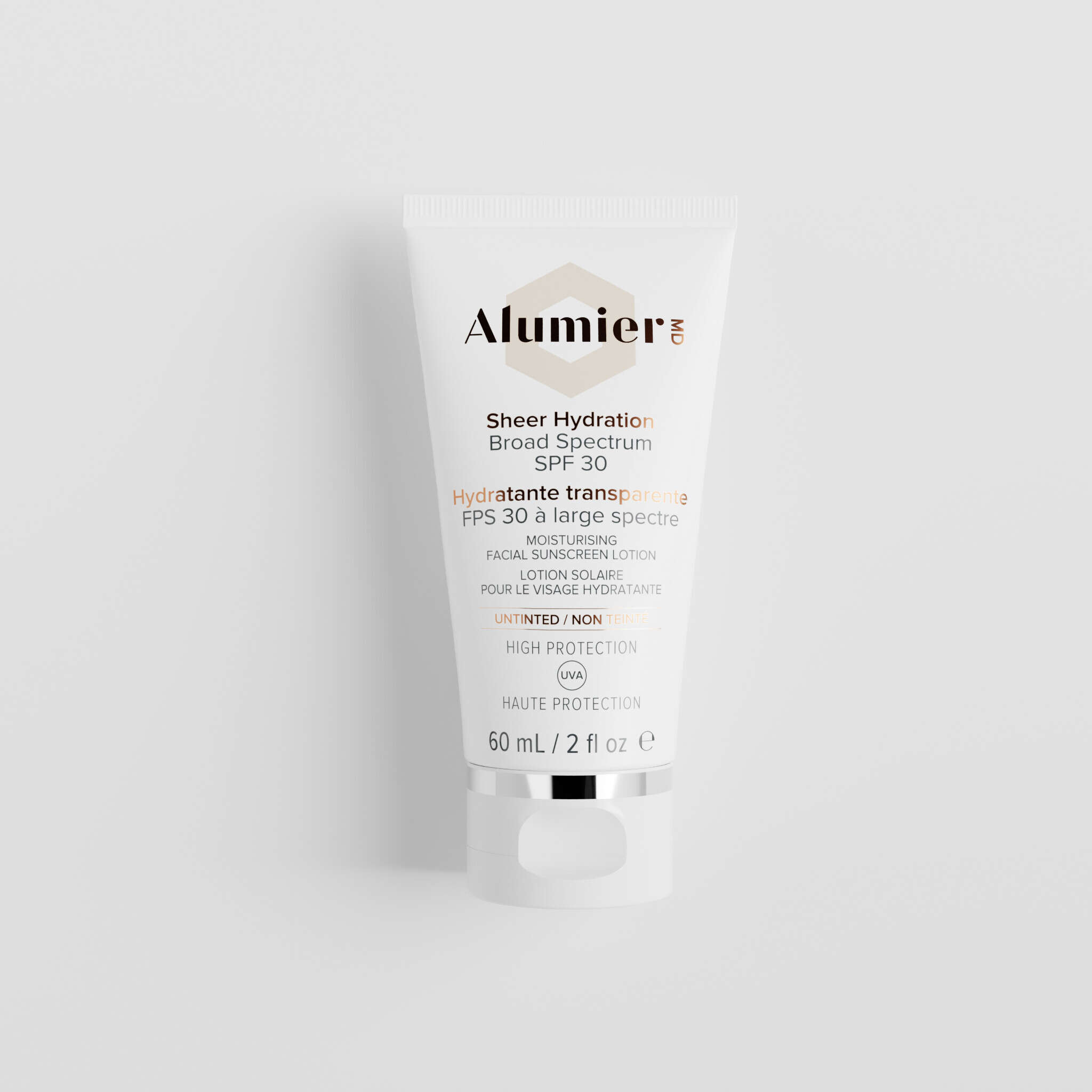 sheer-hydration-spf-30-untinted ALUMIERMD SHEER HYDRATION BROAD SPECTRUM SPF 30 (BE ATSPALVIO), 60 ML - Image 1